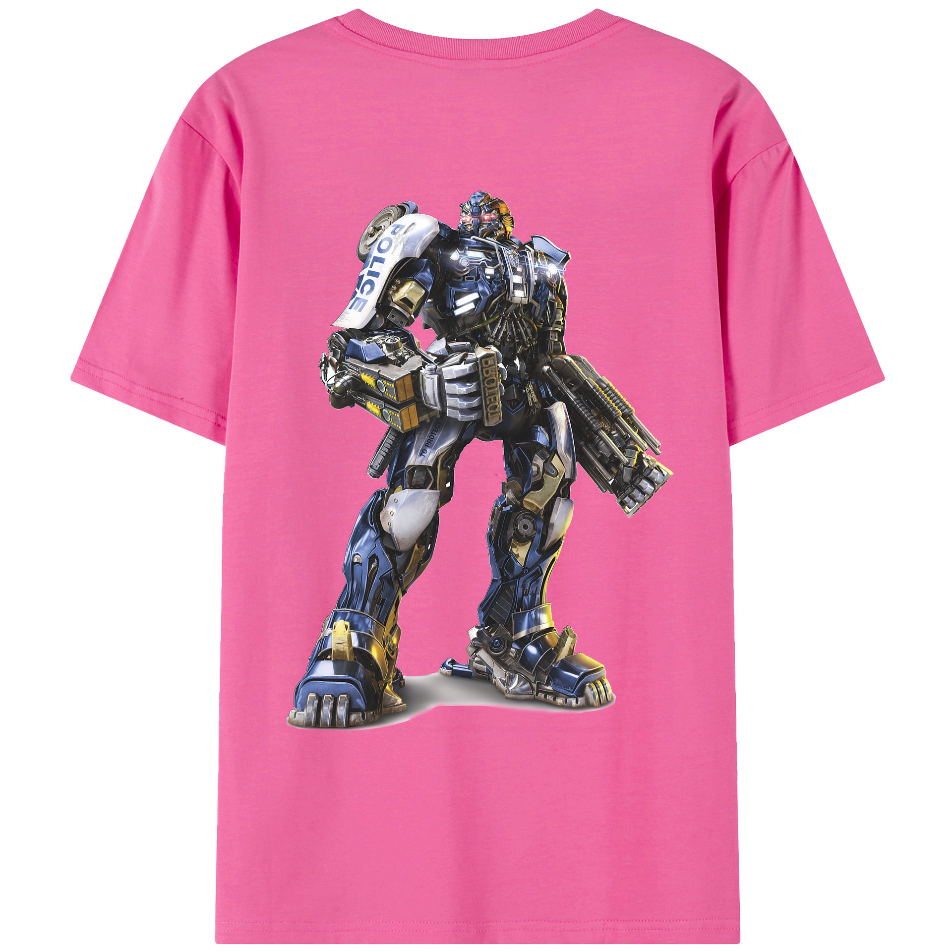 （画像用） Transformers トランスフォーマー レディース半袖Tシャツ(バックプリント)